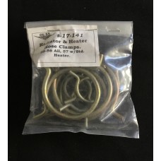 Hose Clamps, Radiator & Heater Hose, Set of 8, Year=55-57, Units=SET