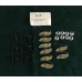 Molding Clip Set, 210 2-Door Complete Set, Year=1956, Units=SET, Location=UU4