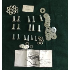 Front Bumper Bolt Mounting Kit, Year=55-56, Units=SET, Location=S-4