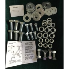 Front Bumper Mounting Kit, Year=1957, Units=SET, Location=S-5