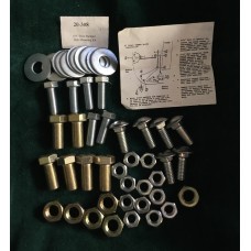 Rear Bumper Mounting Kit, Year=1957, Units=SET, Location=S-5