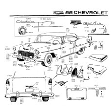 Blowup drawing for 55chevymisc
