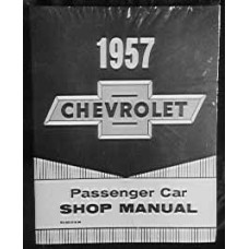 Chevrolet Car Shop Manual, Year=1957, Units=EA, Location=E - FLOOR