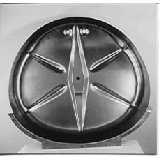 Wagon Lower Spare Tire Well (727-29WE) (10181), Year=55-57, Units=EA