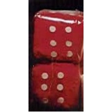 Fuzzy Dice, Red with White Dots, Year=All, Units=EA, Location=SHOWROOM