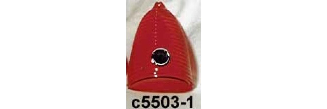 1955 Tail Light Lens with Blue Dot
