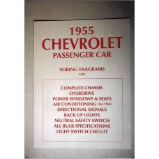 Chev. Wiring Diagram Manual, Year=1955, Units=EA, Location=SHOWROOM