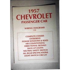 Chev. Wiring Diagram Manual, Year=1957, Units=EA, Location=SHOWROOM