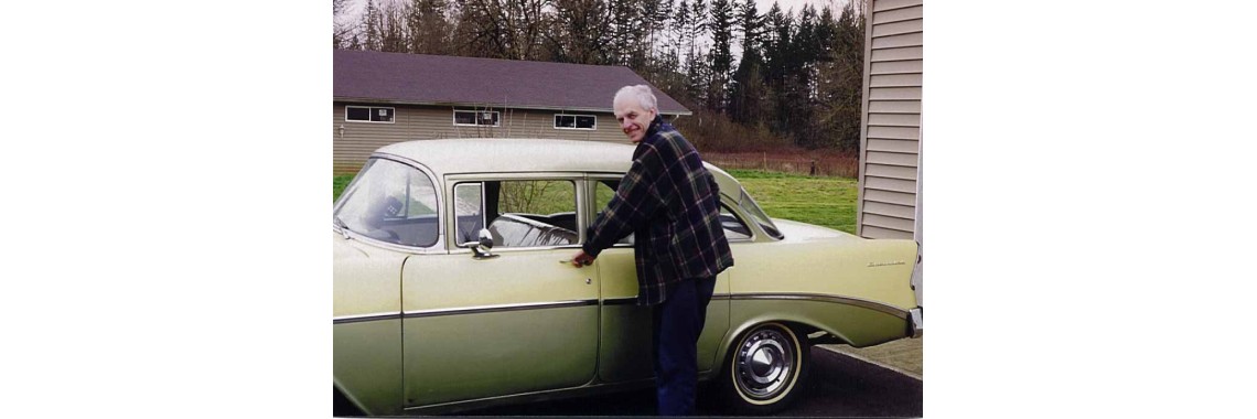 Ralph with his original '56 sedan driver